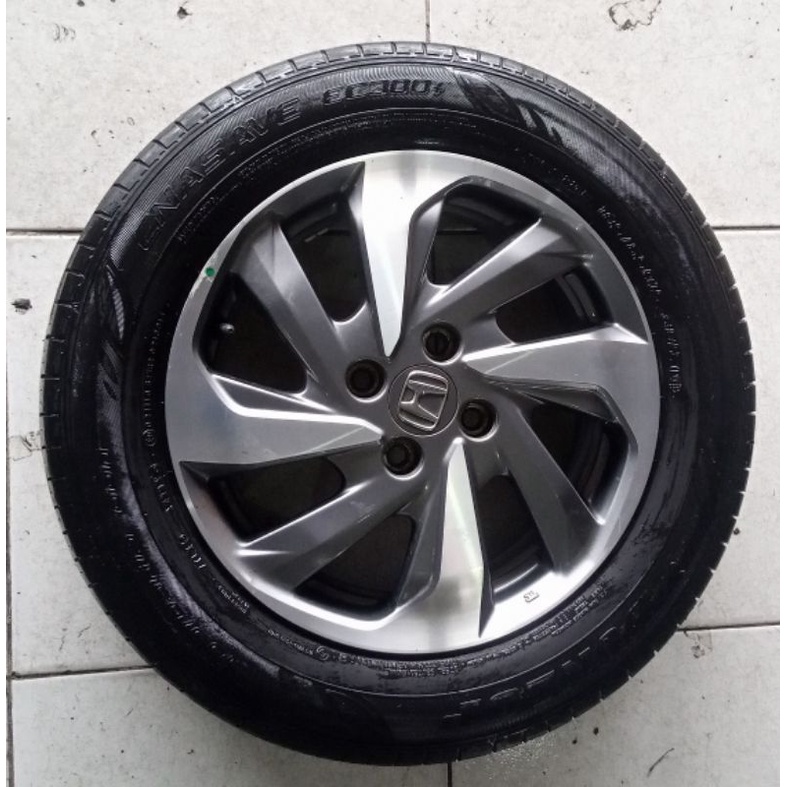 Velg Mobil Bekas Oem Copotan Mobilio Ring 15 H4x100 Plus Ban Dunlop 185 65 r16 Buat Freed Jazz Calya