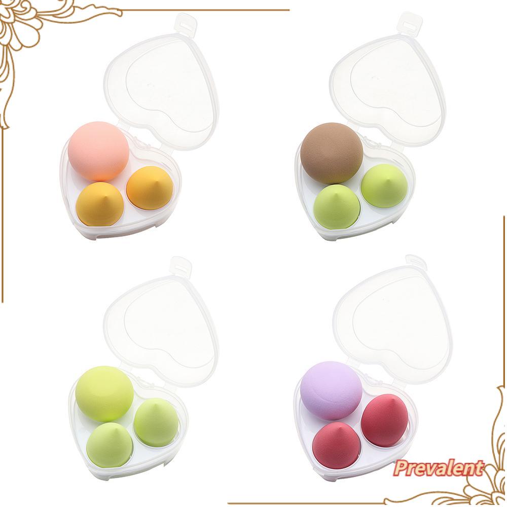 Preva 3PCS Spons Beauty Blender Bentuk Buah Peach