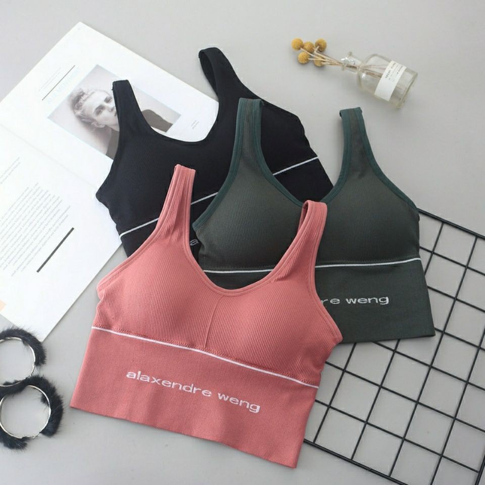 INFY - B054 SPORT BRA GYM BRA OLAHRAGA PUSH UP WANITA TANPA KAWAT SEXY IMPORT