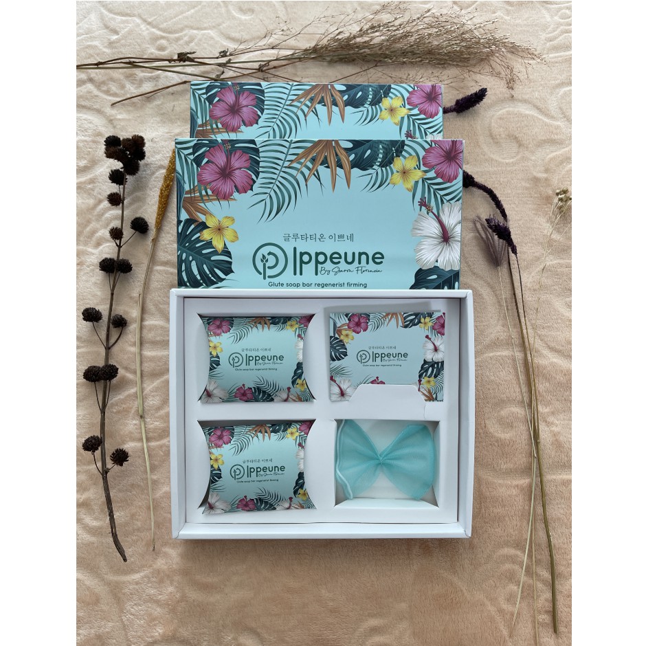 IPPEUNE GLUTE REGENERIST FIRMING SOAP - GLOW UP KIT - SABUN MANDI KOREA