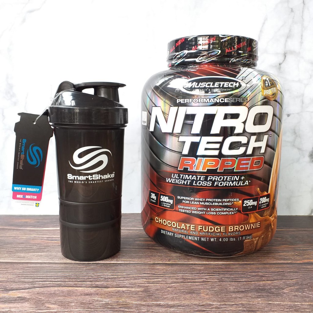 Muscletech Nitrotech Ripped 4 Lbs Whey Protein