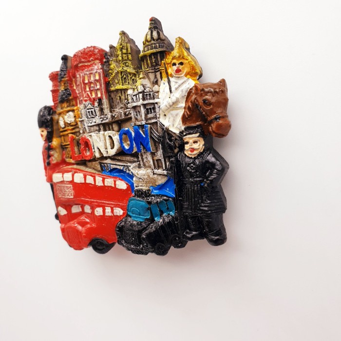 3D Fiber Souvenir Magnet Negara magnet Kulkas Tempelan kulkas LONDON 7