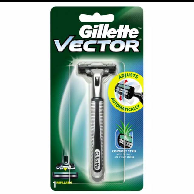 

Gillette Vector Razor (isi 1pc)
