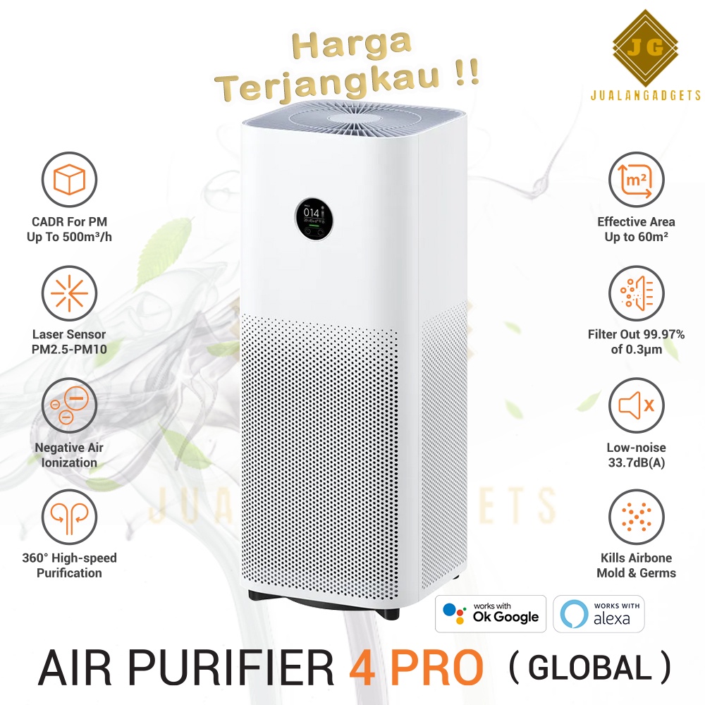 Mi Air Purifier 4 PRO Penyaring Pembersih Udara - Garansi