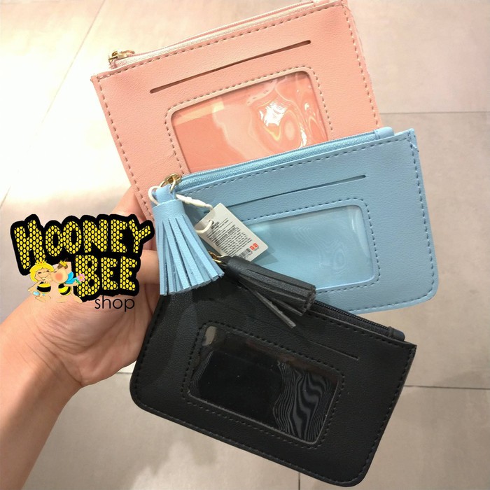 Hot sale  Japan Quality Miniso - Dompet Kartu Koin Single Tassels Import  hanya di shopee