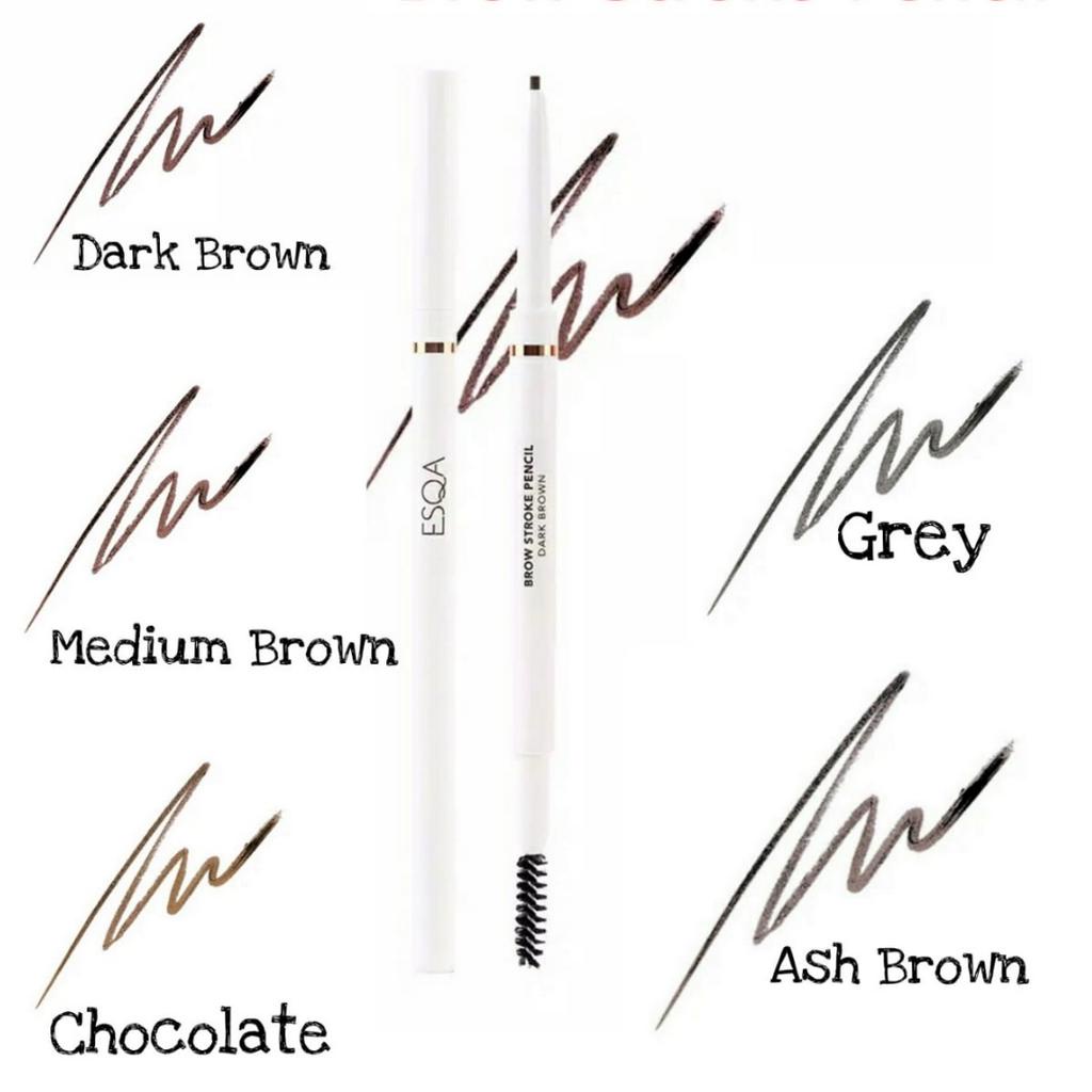 ESQA Brow Stroke Pencil - Chocolate