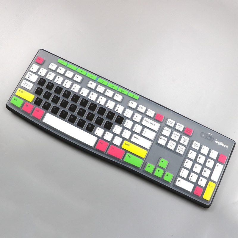 Logitech Mk275 Mk270 MK200 K270 K200 K260 Film Pelindung Debu Warna-Warni Untuk Keyboard