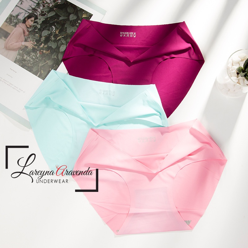 Celana Dalam Wanita Seamless Premium Ice Silk CD009