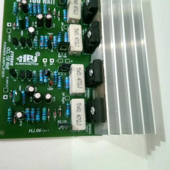 Terbaik.. Kit power 150watt stereo