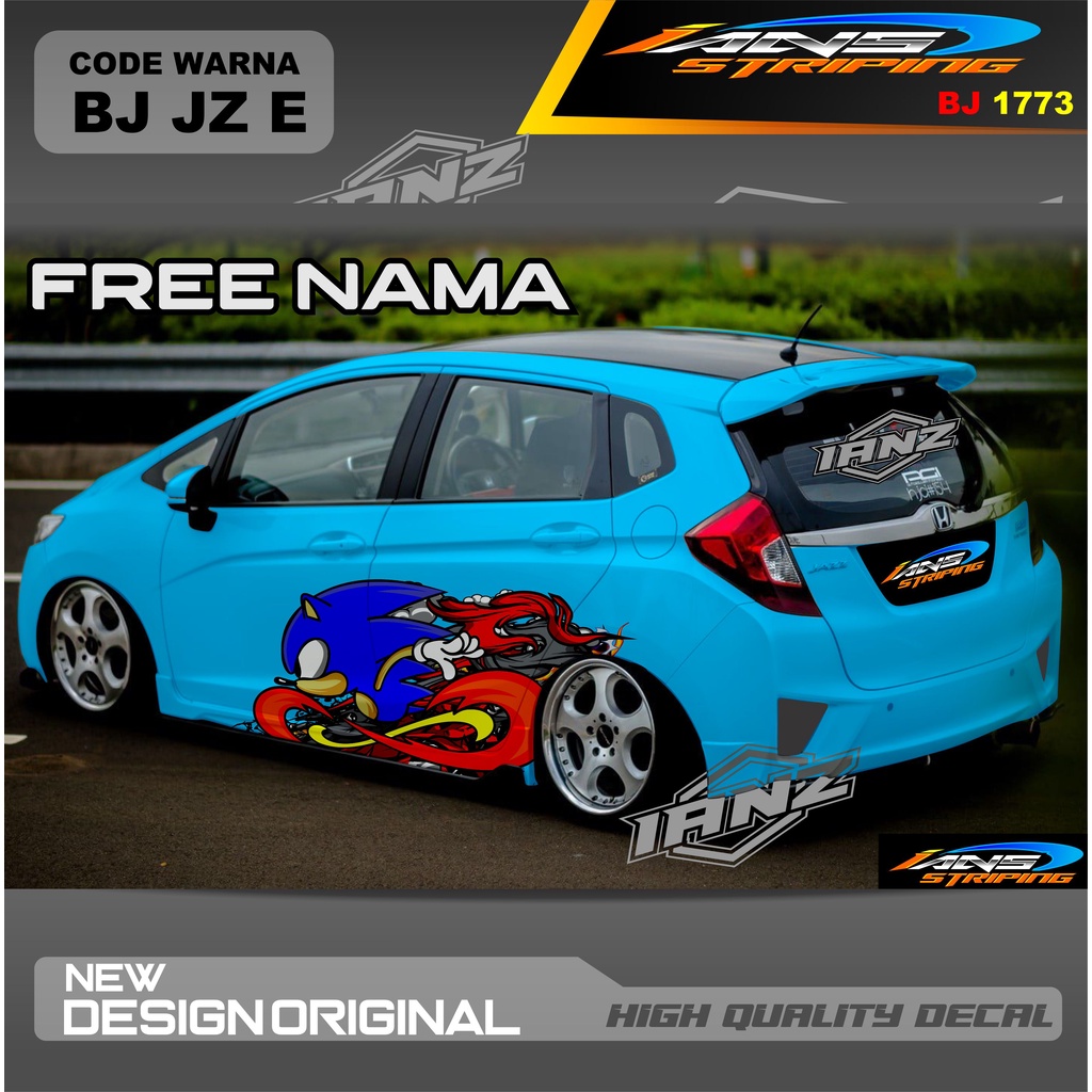 DECAL STICKER AYLA AGYA AVANZA SWIFT YARIS / STIKER MOBIL DECAL MOBIL / STIKER VARIASI MOBIL AGYA AYLA JAZZ SITI CITY / DECAL STIKER MOBIL