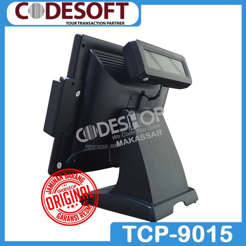 MESIN KASIR ALL IN ONE POS TERMINAL TOUCHSCREEN CODESOFT TCP-9015 + MSR