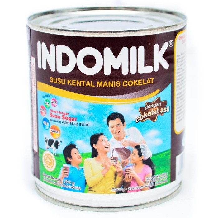 

Indomilk Skm Choco Can 370Gr