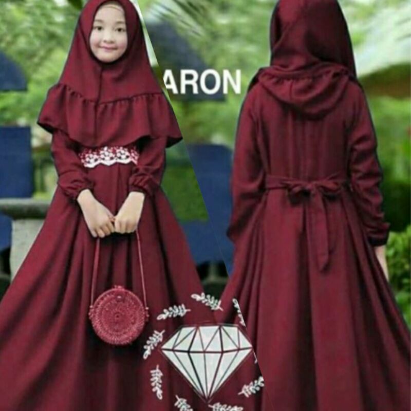 fashion muslim anak abg/ gamis  syari amanda/gamis murah