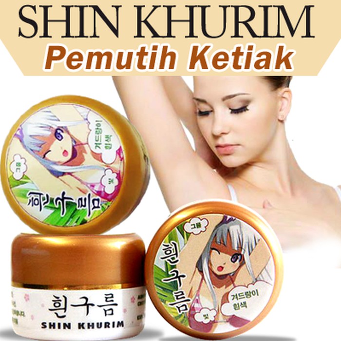 Shinkurin Ori / Shinkurin Cream Pemutih Ketiak / Shin Kurin Leher / Shin Kurim Lipatan Selangkangan