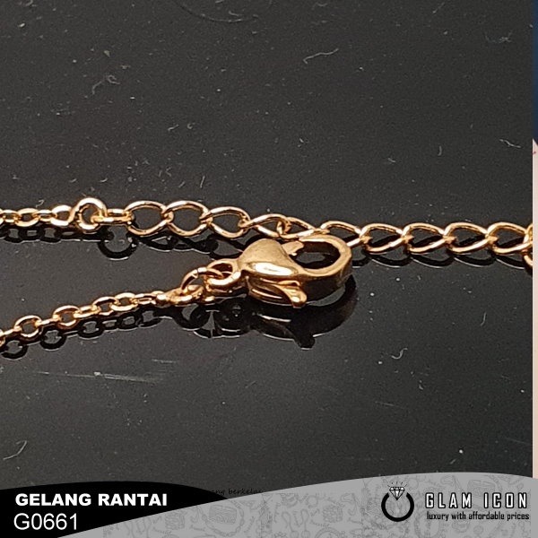 Gelang Rantai Gaya Korea Wanita Aksesoris Gelang Wanita bandul Crown G0661 GRG