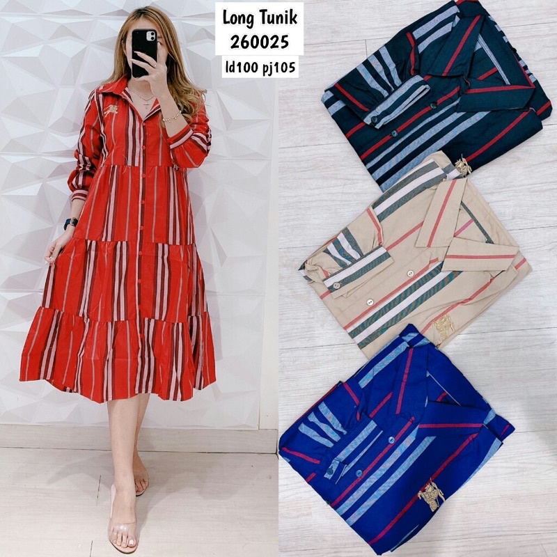 DRES TUNIK CANTIK IMPORT