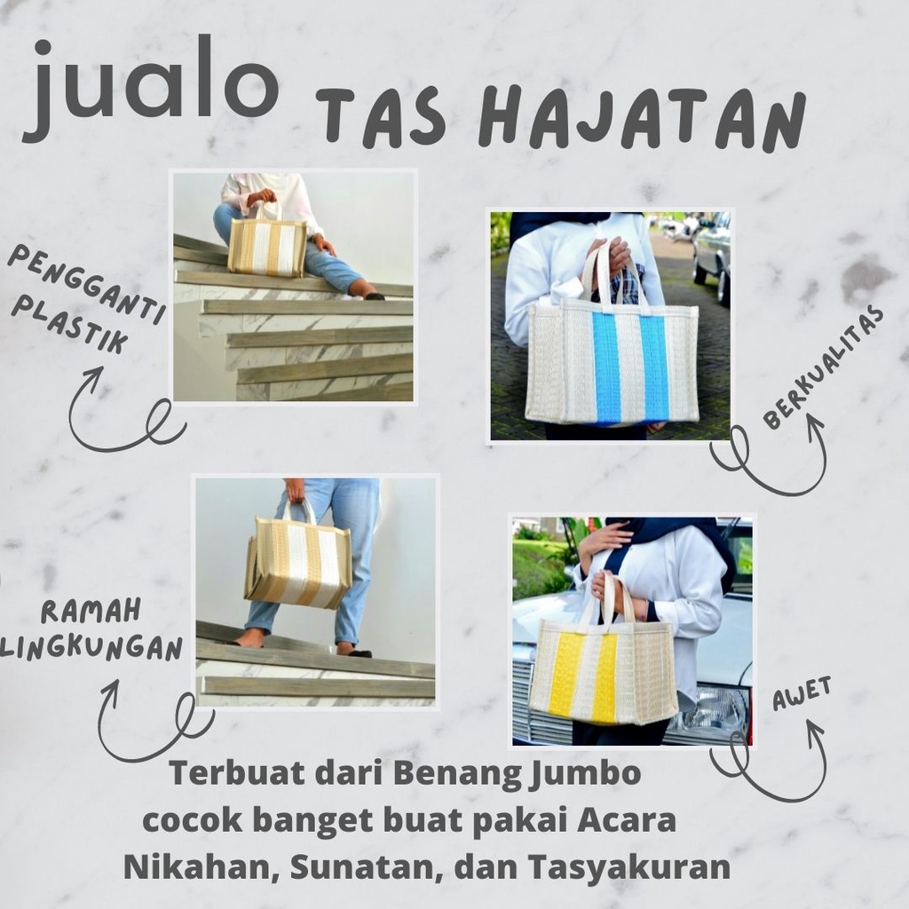 Lebih Kuat, Tas Berkat, Tas Belanja Pasar, Tas Belanja, Webbing Bag, Tas Belanja Malang Ukuran Besar