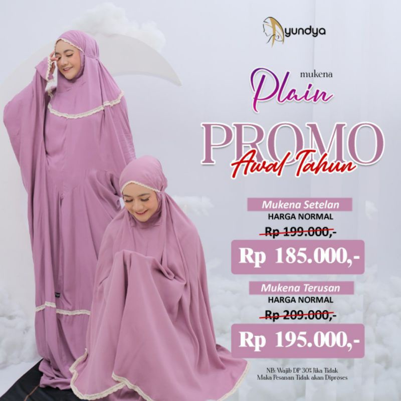 MUKENA PLAIN AYUNDYA
