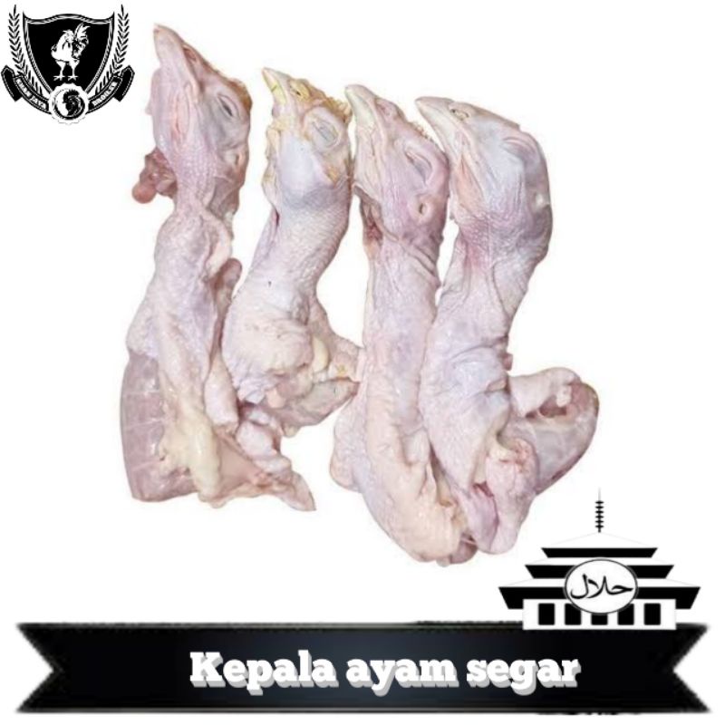 

Kepala ayam segar kj bandung 500g / 1kg