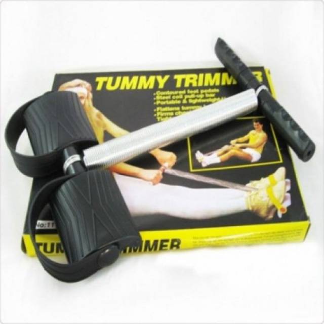 Tummy Trimmer Alat Bantu Olahraga Rumah Alat Fitness Pembakar Lemak Pedal Per 13J Pengencang Otot