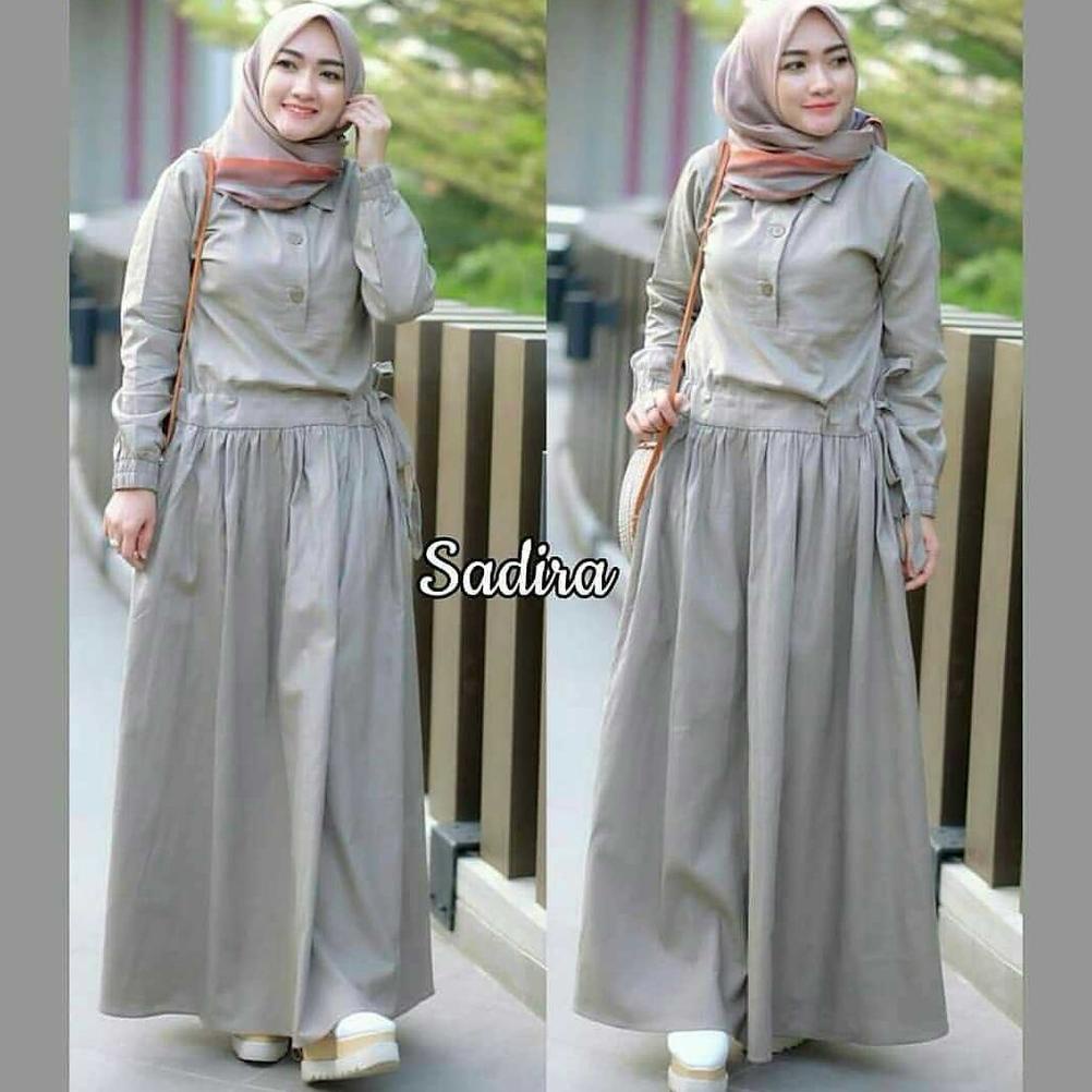 Sadira Dress Baju Wanita Pakaian Muslimah Dress Muslim Baju Gamis Terbaru Gamis Modern