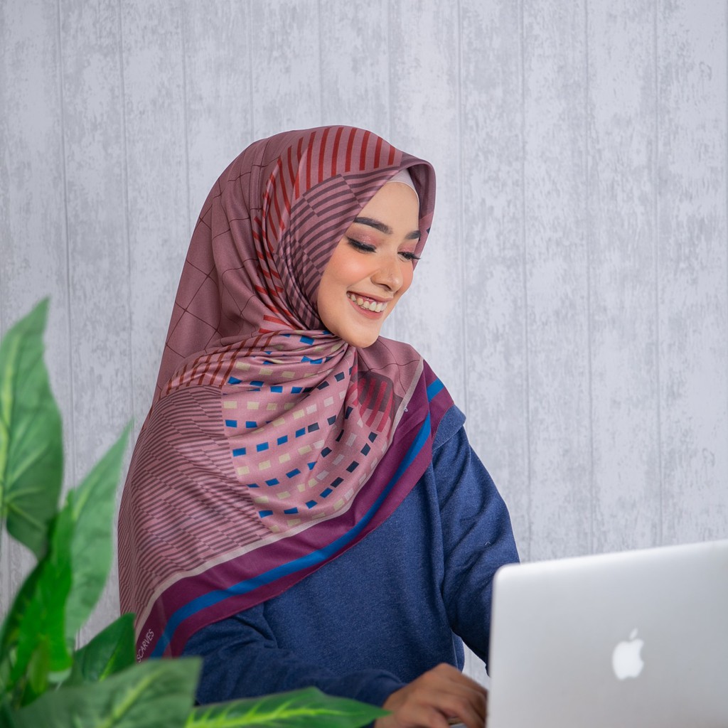 Hijab Segi Empat | Melody 01 | Levelup | Levelscarves