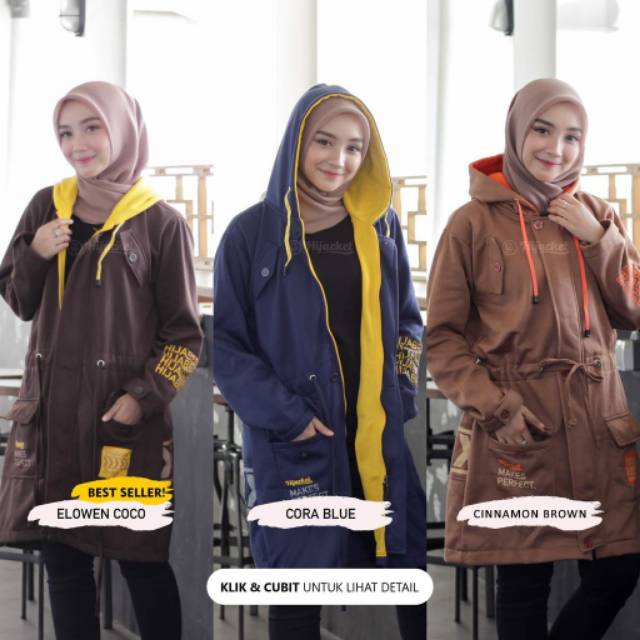 ⭐BUY 1 GET 2 GIFT⭐ HIJACKET® ORIGINAL VENDULUM JAKET MUSLIMAH-2