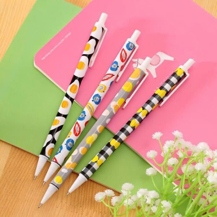 

GROSIR Pensil / Pencil Mekanik Telur & Buah