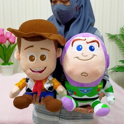 Boneka Woody Buzz 40cm/boneka Karakter/boneka lucu/boneka toys story