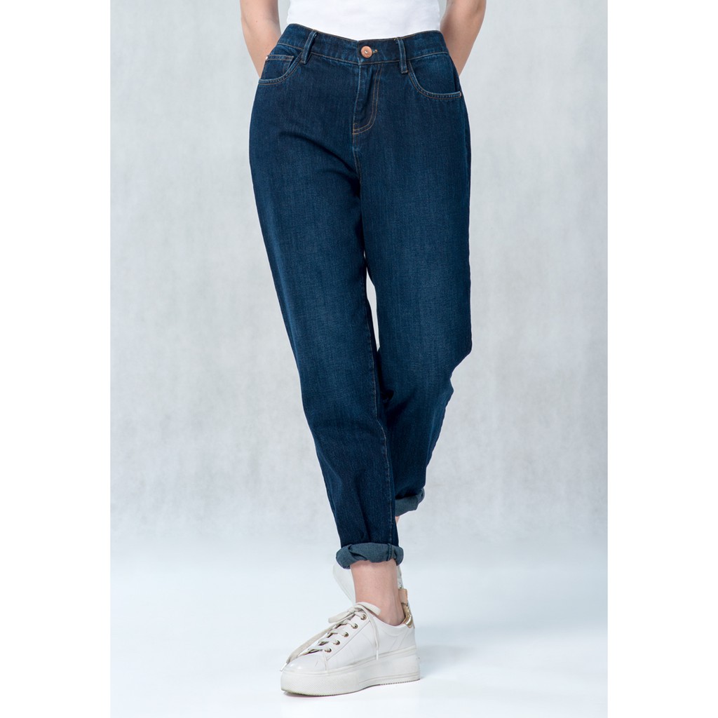 

C2 Yovita Navy Jeans Boyfriens
