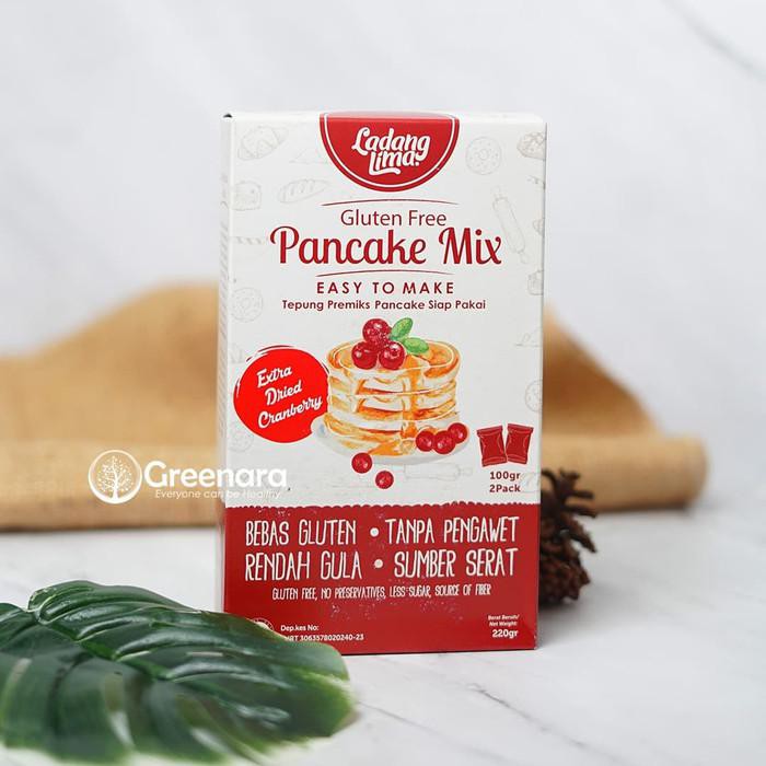 

Ladang Lima Pancake Mix Gluten Free / Tepung Pancake 311 G