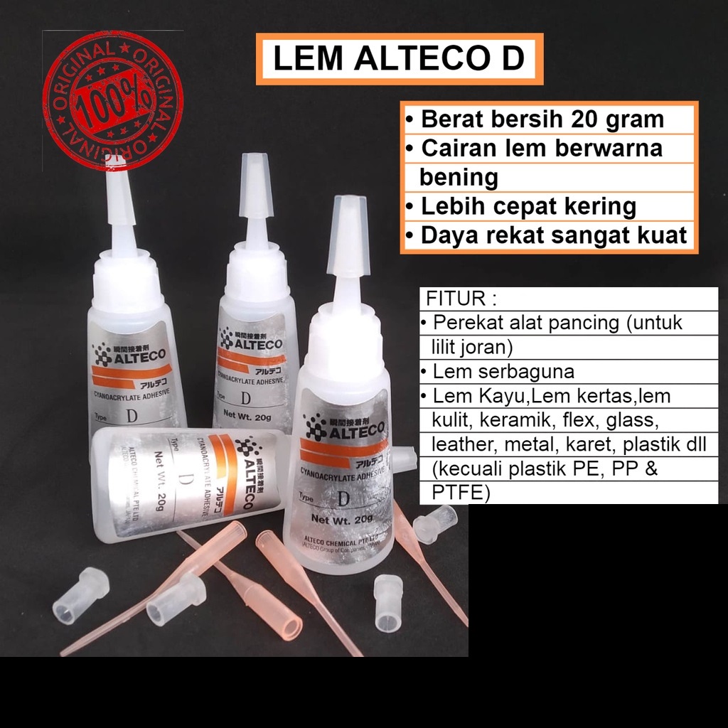 

Lem Super Glue 20gr - Lem Super Perekat Kuat - Lem Korea Glue - Lem Sepatu - Lem Setan Lem Sepatu Lem Perbaikan Sepatu Kuat Tahan Air 20ml Lem Dinding Kaca Kayu Ubin Keramik Lem Serbaguna Lem Besi Super Kuat Lem Anti-bor Cepat Kering