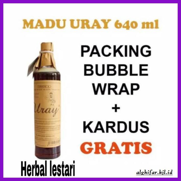 

MADU-MINUMAN- MADU URAY 640ML MADU LEBAH HUTAN 100% ASLI -ASLI-BUKAN-KAWE-KAWE-