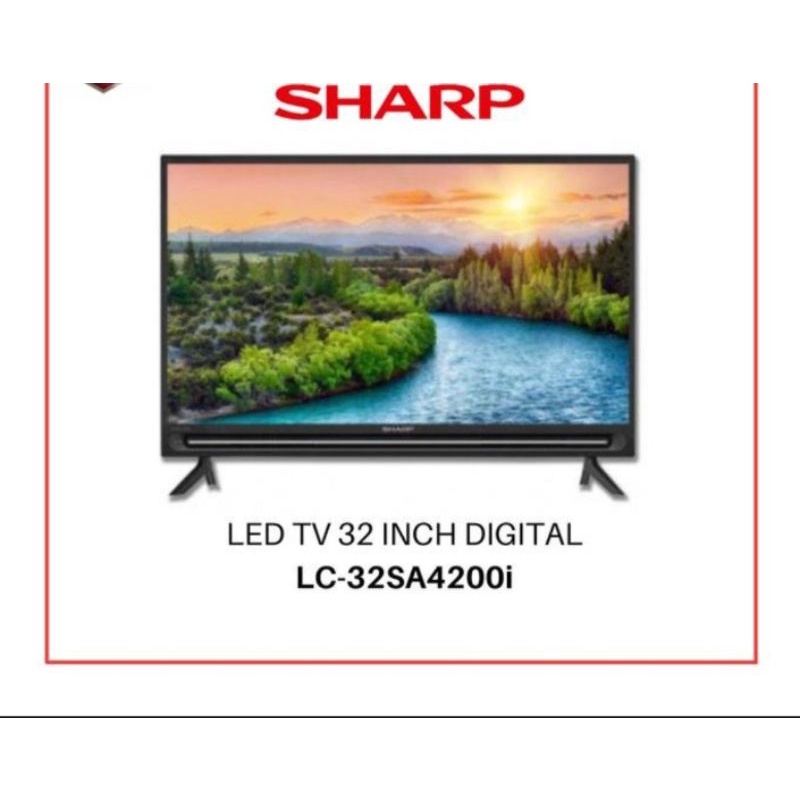 TV LED Sharp Digital 32 Inch 32SA4200i / 32DD1i