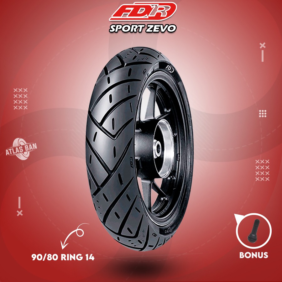 Ban Tubles Motor Matic FDR SPORT ZEVO 90/80 Ring 14 Tubles