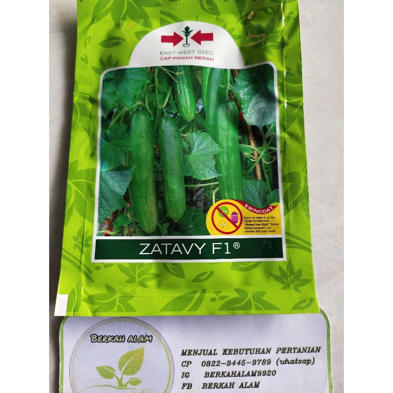 Benih Bibit Mentimun Timun ZATAVY F1 - 20 gram
