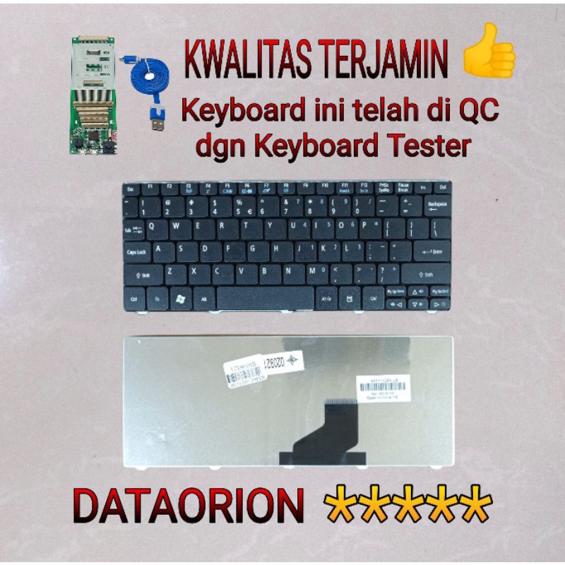 Keyboard acer aspire one AO532h 532 D255 D257 D260 D270 521 533 NAV51 NAV70 Emachines 350 Happy 2