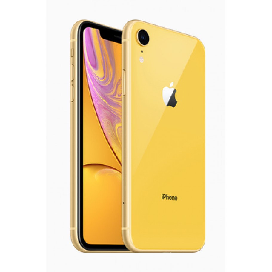 iPhone XR 64GB All Sim Silent Fullset Original Second Mulus100% 3utools All Green (Garansi 1 Tahun)-Yellow