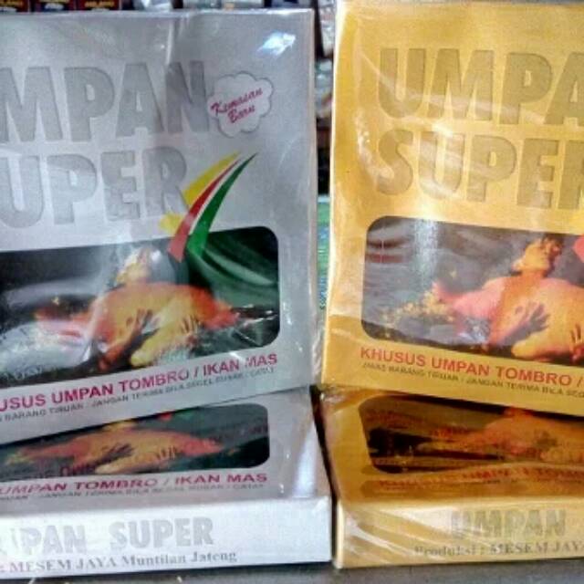 Umpan ikan mas super tombro