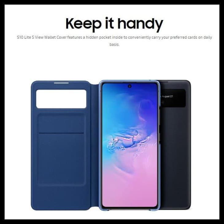 S VIEW WALLET COVER SAMSUNG S10 LITE ORIGINAL FLIP CASE