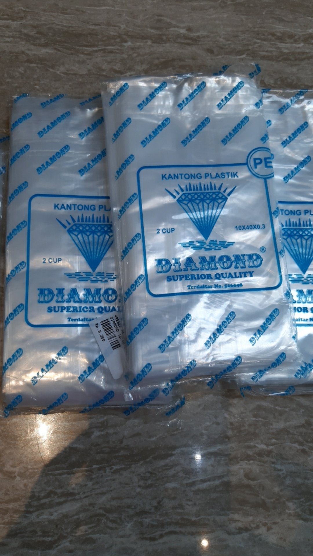 Kresek Pe Juice Diamond 10 X 30