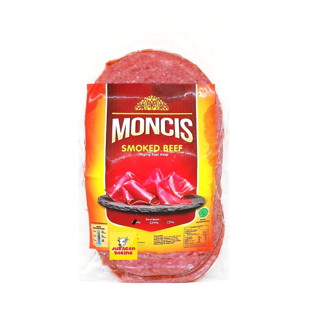 

Moncis Smoked Beef Daging Sapi Asap 250gr