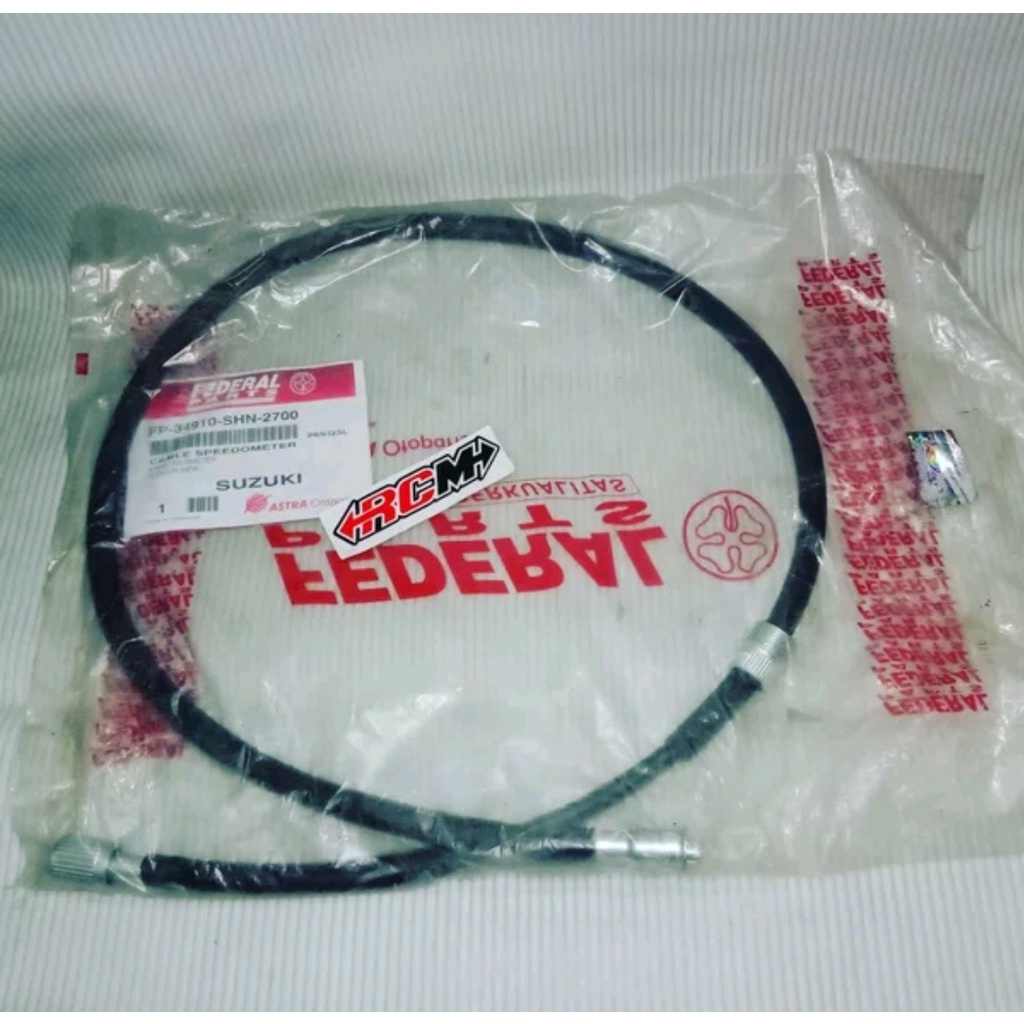 KABEL KILOMETER CABLE SPIDO SPEEDO SPIDOMETER SPEDOMETER SPEEDOMETER SHOGUN NEW BODI KECIL ORI ORIGINAL FEDERAL ASTRA OTOPARTS ASLI FP 34910 SHN 2700 FP-34910-SHN-2700