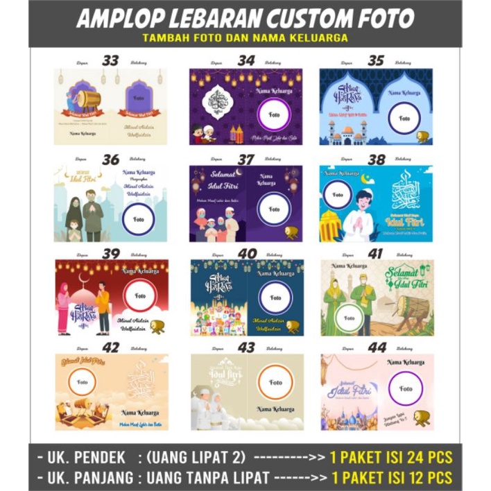 

amplop lebaran /angpao lebaran /amplop lebaran unik/amplop lebaran custom