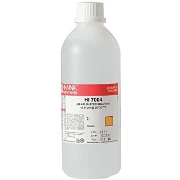 Buffer Solution HANNA HI 7004 L - 500 ml - PH 4.01