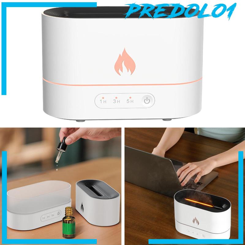 [PREDOLO1] Air Humidifier Waterless Auto Shut-Off with Realistic Flame for Travel