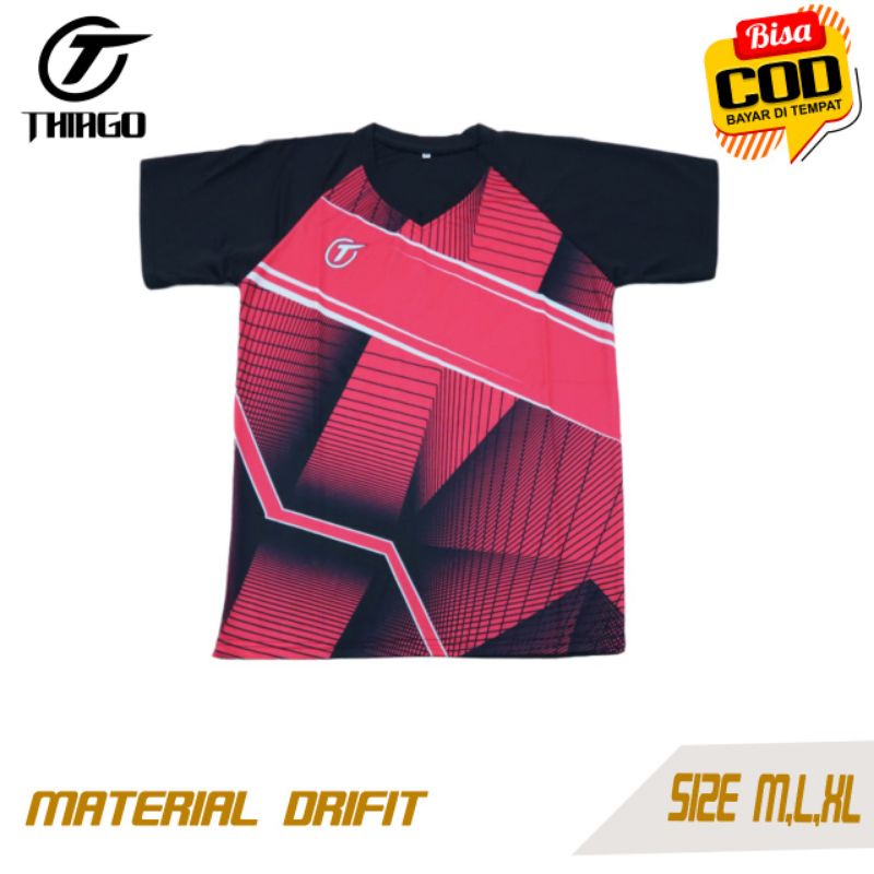SPORTONE/BAJU BOLA ATASAN MURAH/JERSEY VOLI KEREN/KAOS BADMINTON PRINTING/JERSEY OLAHRAGA MURAH