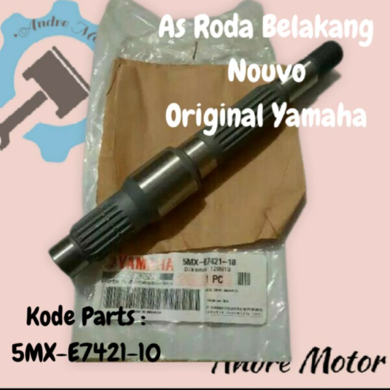 As Roda Belakang Nouvo/Nuvo Original Yamaha 5MX-E7421-10