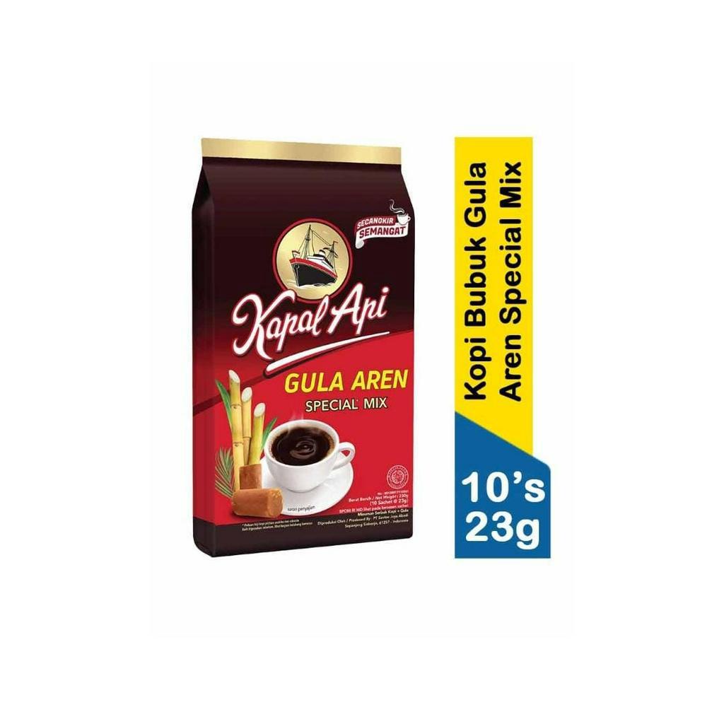 

Kopi Kapal Api Gula Aren Spesial mix isi 10