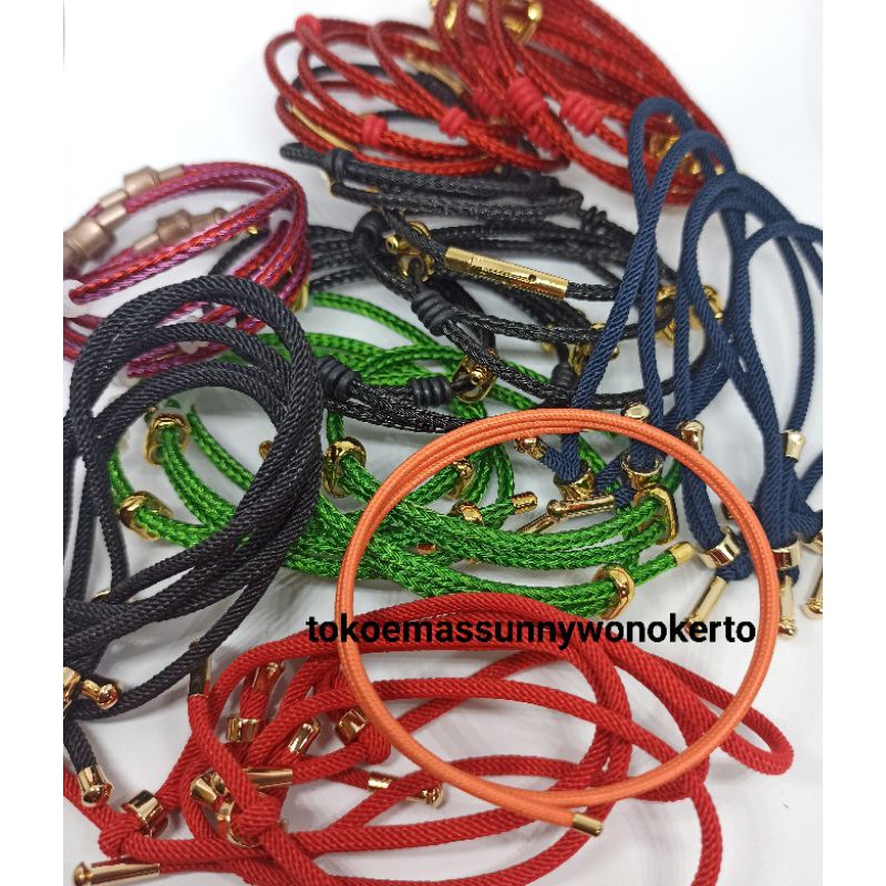 Gelang tali anti air bisa di cuci